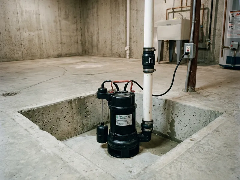 Sump Pump Installation Plumber in Point Blank, TX